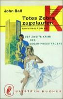 Totes Zebra zugelaufen